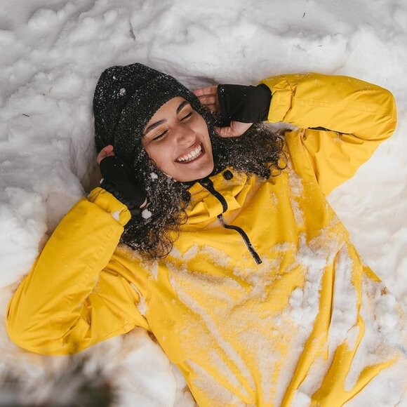 Satin Lined Anti Static Beanie Unisex Winter No Static Knitted Hat Ski Cap Cozy - Picture 5 of 16